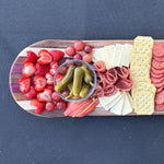 Handmade Skateboard Charcuterie Boards: Walnut, Maple, Sapele and Purple Heart #1