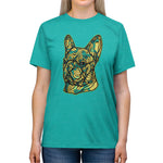 Frenchie Love #2 Unisex Tri-Blend T-Shirt