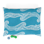 Tranquil Waves Pet Bed