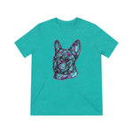Frenchie Love #3 Unisex Tri-Blend T-Shirt