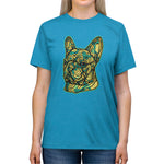 Frenchie Love #2 Unisex Tri-Blend T-Shirt