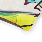 "Faces" Painting - Pet Dog Bed