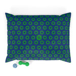 Green Donuts Dog Pet Bed