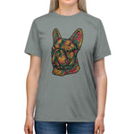 Frenchie Love #1 Unisex Tri-Blend T-Shirt