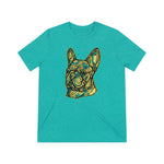 Frenchie Love #2 Unisex Tri-Blend T-Shirt