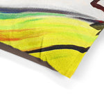 "Faces" Painting - Pet Dog Bed