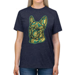 Frenchie Love #2 Unisex Tri-Blend T-Shirt