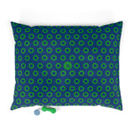 Green Donuts Dog Pet Bed