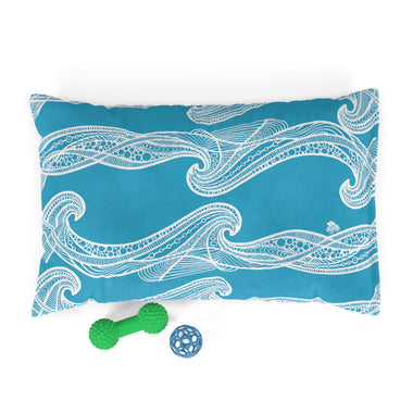 Tranquil Waves Pet Bed