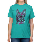 Frenchie Love #3 Unisex Tri-Blend T-Shirt