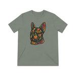 Frenchie Love #1 Unisex Tri-Blend T-Shirt