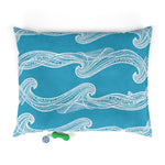 Tranquil Waves Pet Bed