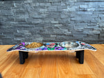 Villains In 3D Dog SkateBowls - Elevated Dog Bowl