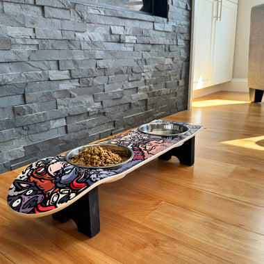 Doggy Pack SkateBowl - Elevated Dog Bowl