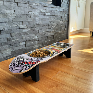 Fly Doggy Dog SkateBowls - Elevated Dog Bowl