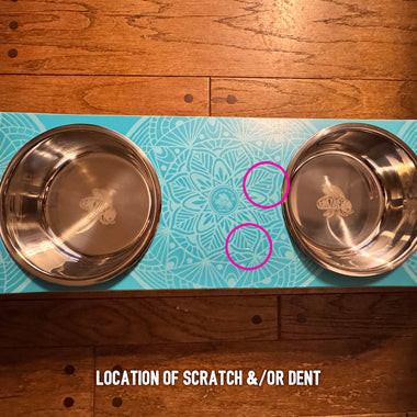 Aqua Dream Catcher Dog SkateBowl - #1 Scratch & Dent Special