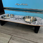 BoomBox Dog SkateBowls - Elevated Dog Bowl