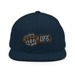 Nutz4Life Flat Brim Snapback Hat