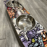 Doggy Pack SkateBowl - Elevated Dog Bowl - Free Shipping