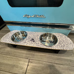 Doodles Dog SkateBowls - Elevated Dog Bowl