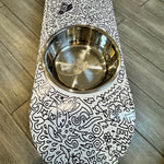 Doodles Dog SkateBowls - Elevated Dog Bowl