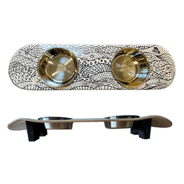 Doodlescape Cat SkateBowls - Elevated Cat Bowl