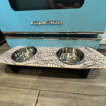 Doodlescape Dog SkateBowls - Elevated Dog Bowl