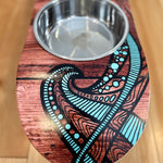 Island Time SkateBowl - Elevated Dog Bowl