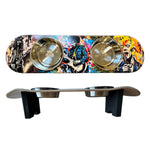 Rock Legends Dog SkateBowls - Elevated Dog Bowl