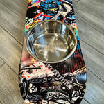 Rock Legends Dog SkateBowls - Elevated Dog Bowl