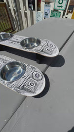 BoomBox Dog SkateBowls - Elevated Dog Bowl