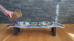 Villains In 3D Dog SkateBowls - Elevated Dog Bowl