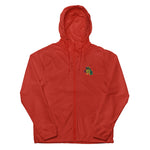 Rasta Funky Flies Unisex Lightweight Zip-up Windbreaker