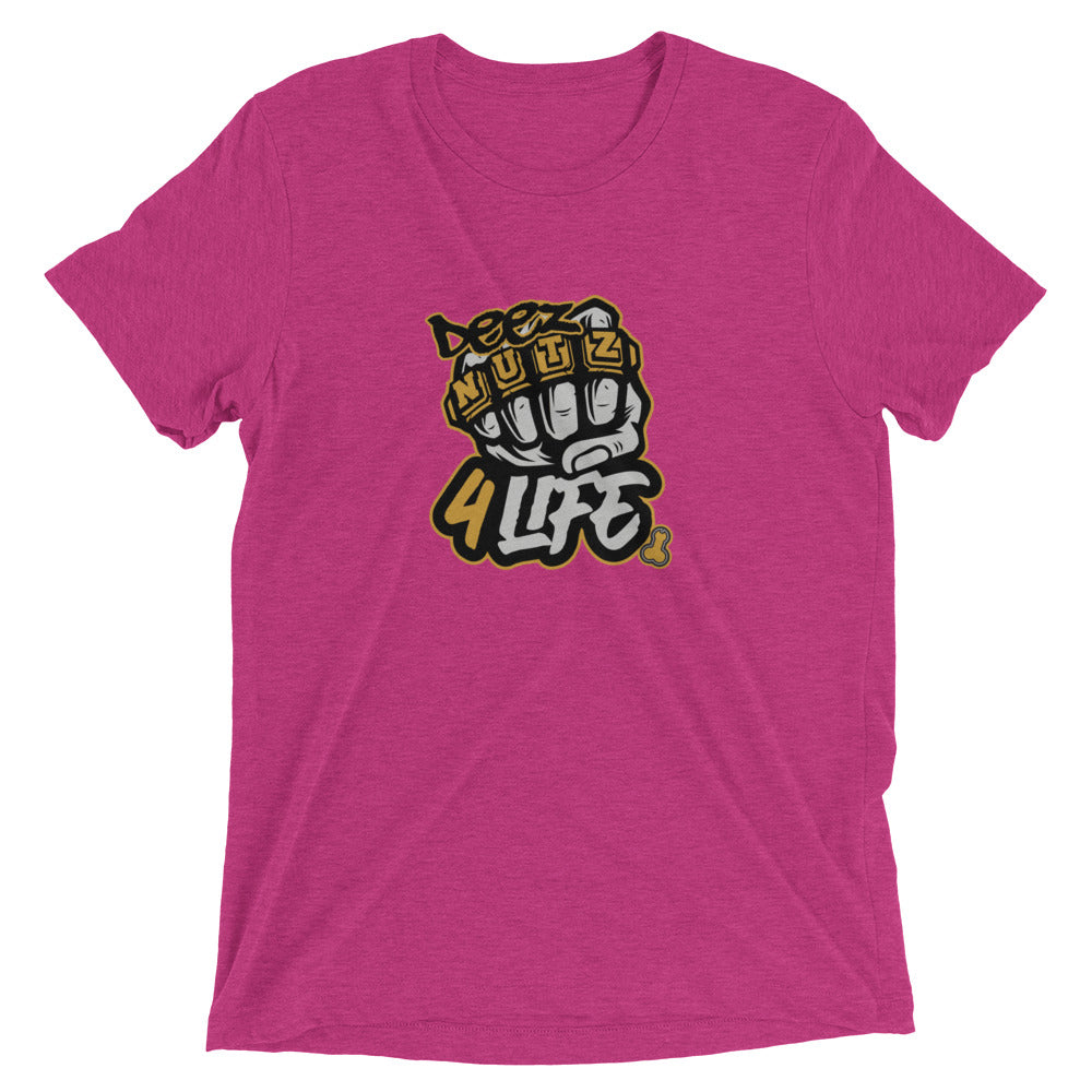DeezNUTZ 4 Life Tri-Blend Short Sleeve T-shirt