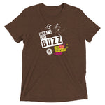 What's The Buzz Funky Flies Tri-Blend Short Sleeve T-shirt