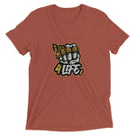 PeaNUTZ 4 Life Tri-Blend Short Sleeve T-shirt
