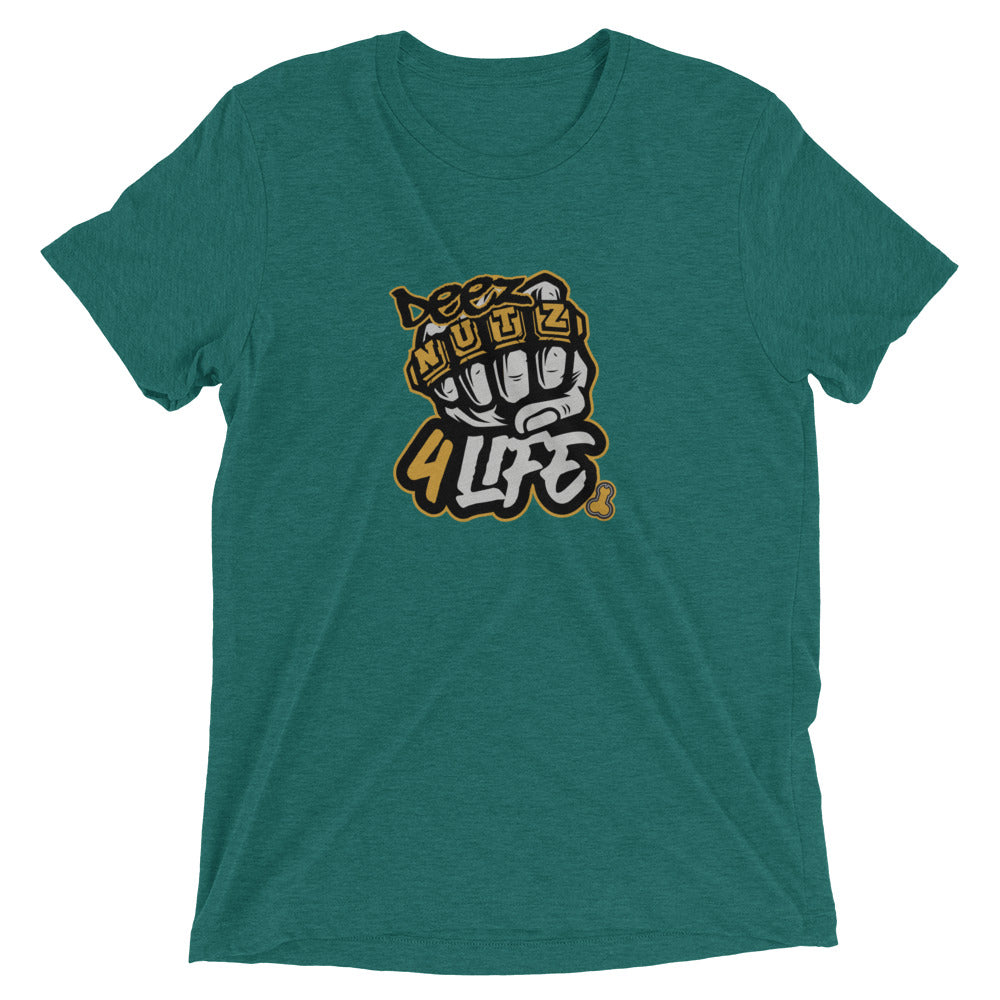 DeezNUTZ 4 Life Tri-Blend Short Sleeve T-shirt