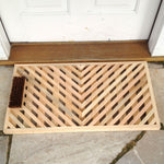 White Pine - Natural Handmade Vermont Wooden Doormat