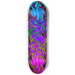 Squid Tangle Custom Skateboard