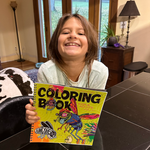 Funky Flies Coloring Book - Vol 1 - With Crayons, Markers or Colored Pencils