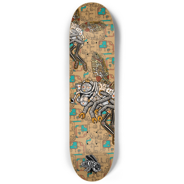 8.25 Steam Punk Bot Fly Custom Skateboard