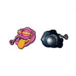 Funky Flies Feelin' Good Durable PVC Slide Shoe Charm