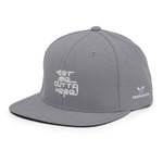 Get Me Outta Here Flat Brim Snapback Hat