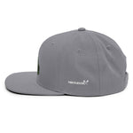 Green Logo Snapback Hat