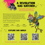 Funky Flies Coloring Book - Vol 1