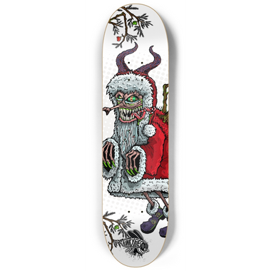 8.25 Krampus Christmas Fly Custom Skateboard