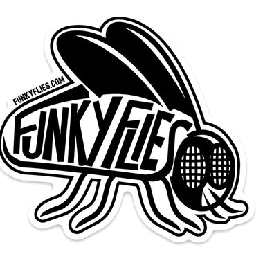 Funky Flies Sticker 4 Pack