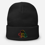 Rasta Logo Embroidered Beanie