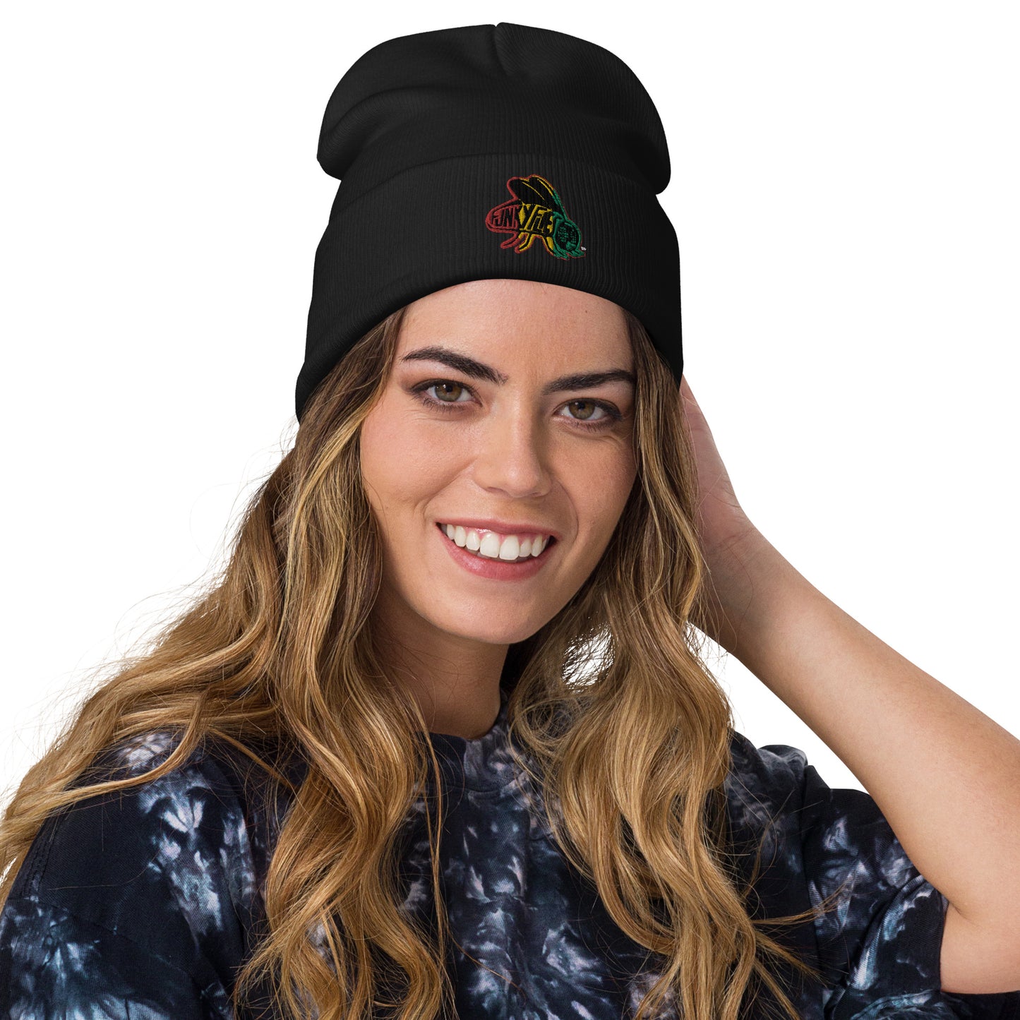 Rasta Logo Embroidered Beanie