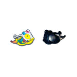 Funky Flies 'Slithering Snake Mouth' Durable PVC Slide Shoe Charm